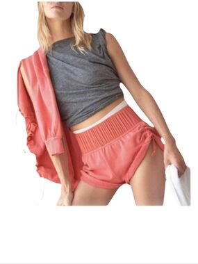 Free People Movement Coral Off Sides Shorts Medium